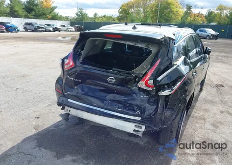 2015 Nissan Murano Sl z USA, uszkodzony, nr VIN 5N1AZ2MH3FN243024
